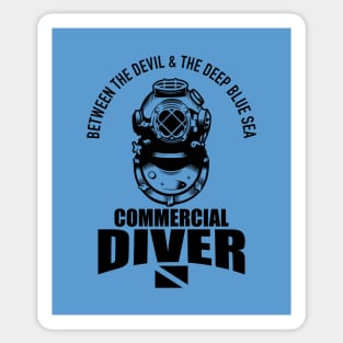 Commercial Diver Sticker